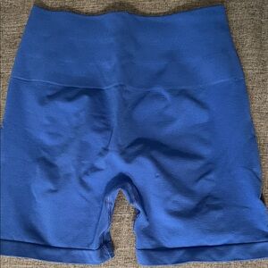 Alphalete Women's Amplify Blue Athletic Shorts